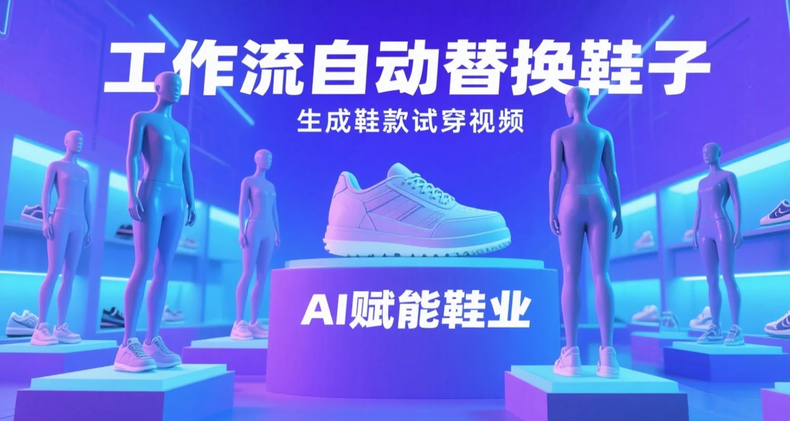 【closerAI ComfyUI】卖家尖叫！0拍摄成本实现「百鞋」展示，这套工作流自动替换鞋子+生成鞋款试穿视频，AI赋能鞋业
