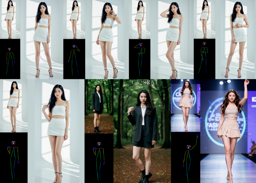 目前最优解！kontext姿势控制最优解决方案，精准控制人物姿势，同一场景指定人物指定姿势，姿势更换随心所欲！