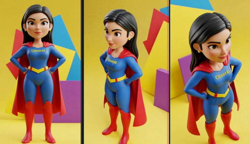 视角控制大师！巧妙的视角控制实现方法：qwenEdit多视角控制LORA+closerAI视角控制节点，完美控制视角呈现！太强了