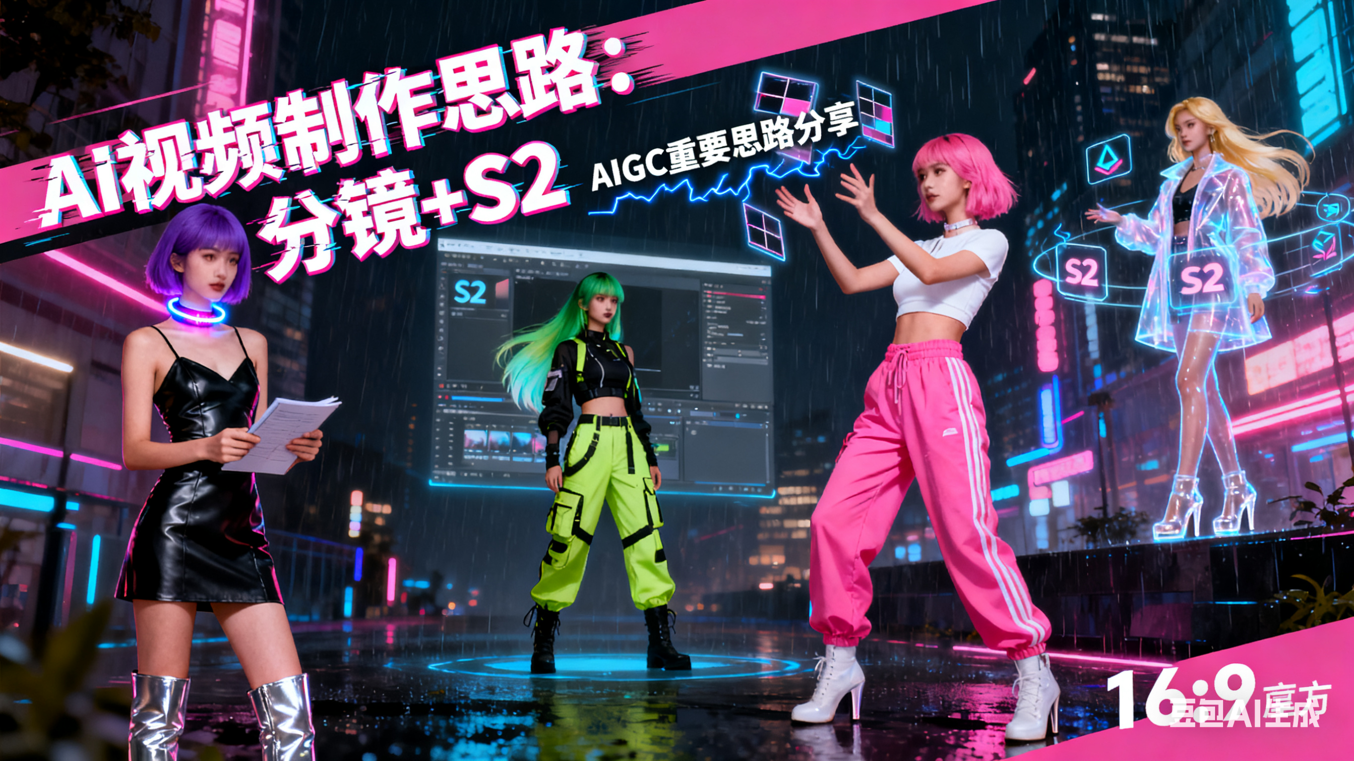 【closerAI ComfyUI】AI视频制作最强组合：nanoBanana分镜画面+S2，轻松实现广告、小短剧、小故事的AI视频生产，学会 ...