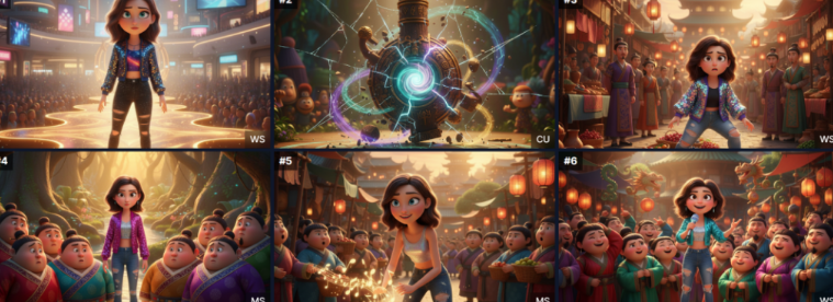 AI视频分镜设计新工具：更易用、更高效的closerAI分镜设计软件桌面版，故事设计、角色设计定妆、分镜设计组合一气呵成！