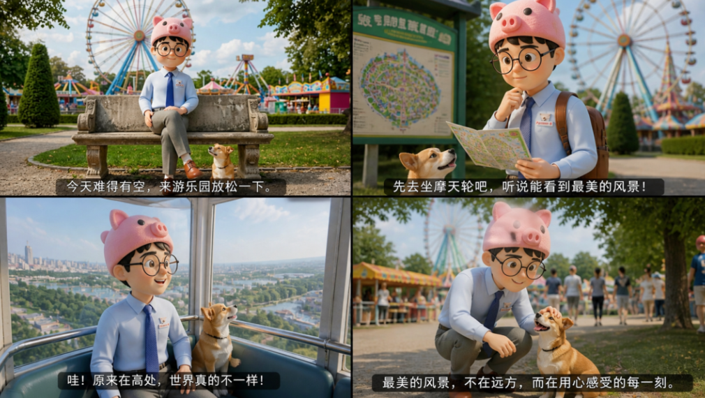 GPT image2+LTX2.3四宫格分镜图视频生成法：高效生产AI漫剧/短剧的解决方案工作流！