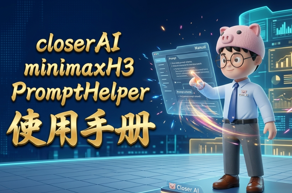 closerAI-minimaxH3-PromptHelper 使用手册