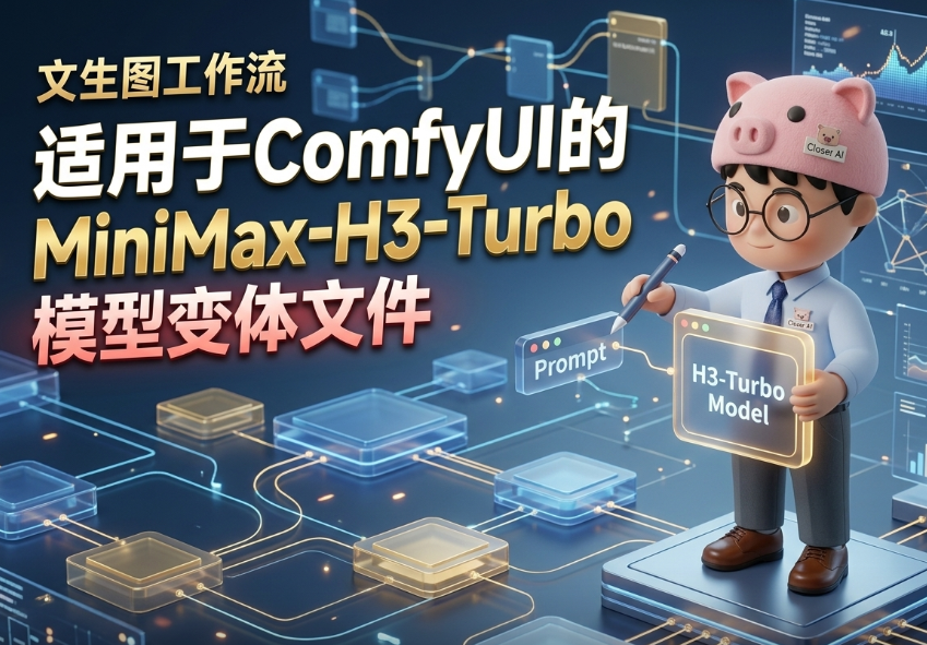 适用于 ComfyUI 的 MiniMax-H3-Turbo 模型变体文件