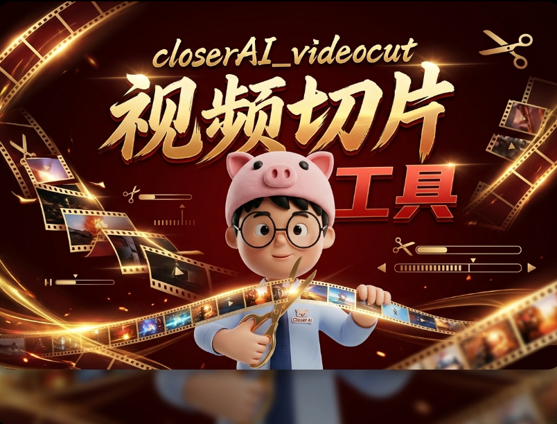 closerAI_videocut 视频分镜切片工具