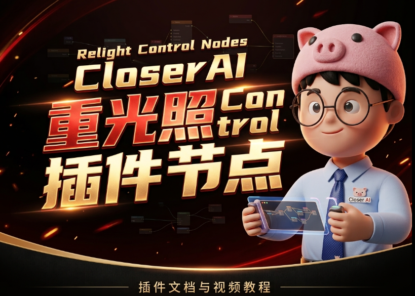CloserAI Relight Control插件节点说明文档