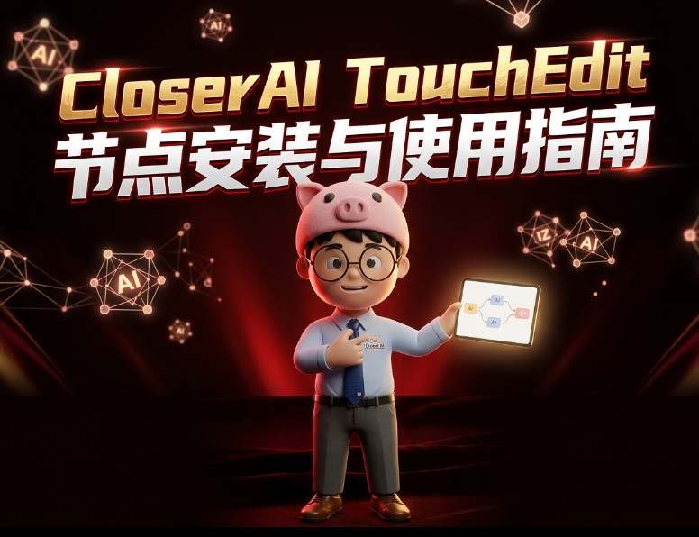 CloserAI TouchEdit 节点安装与使用指南