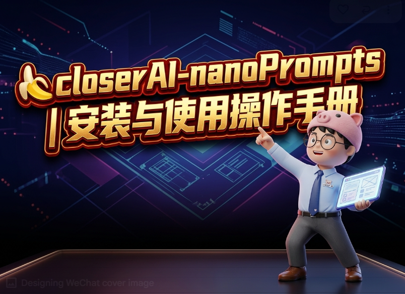 🍌 closerAI-nanoPrompts | 安装与使用操作手册