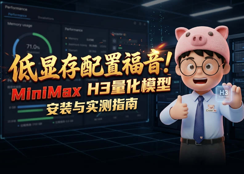 低显存配置福音！MiniMax H3的速度与质量平衡的解决方案：minimaxH3-QuantFunc 4-bit模型安装与实测指南